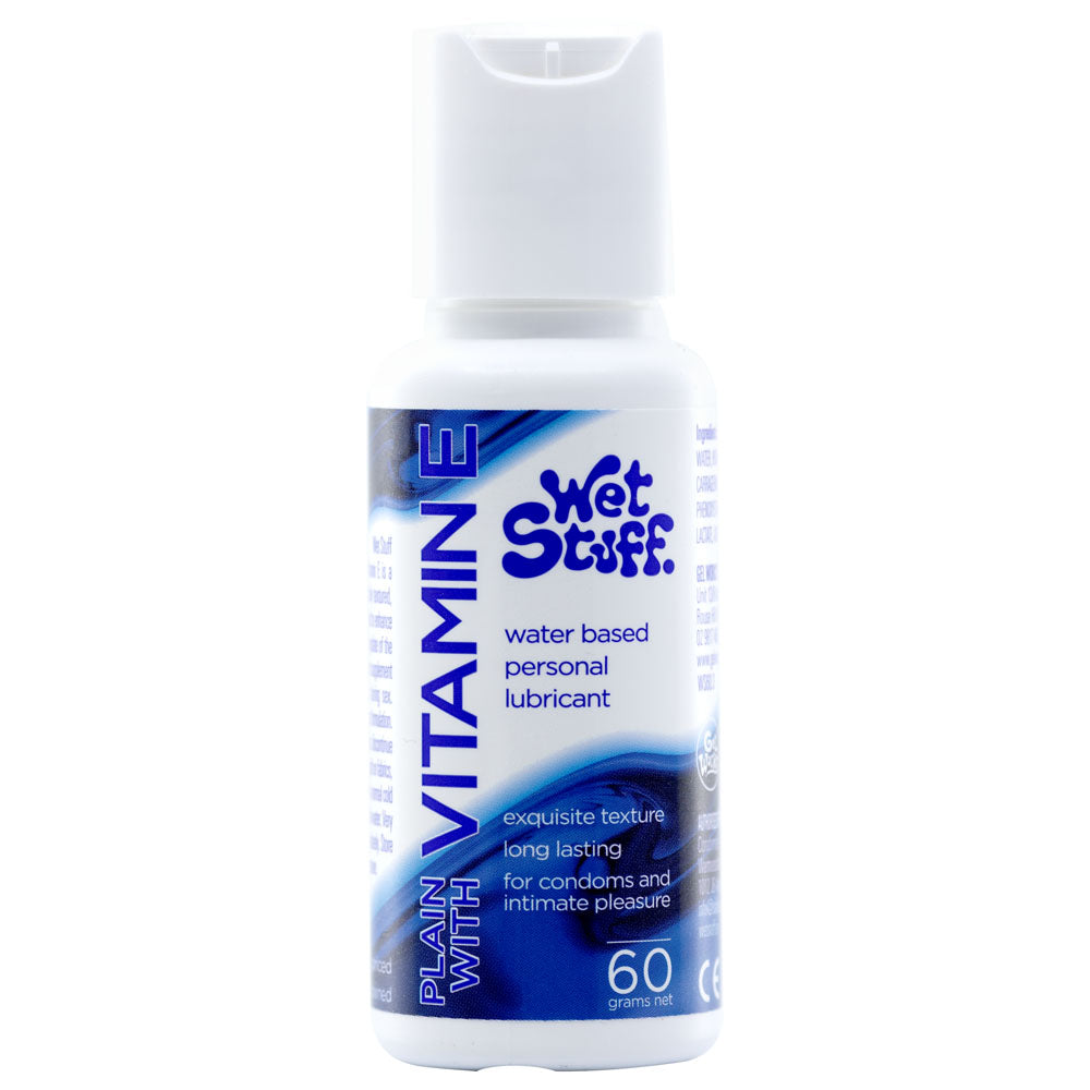 Wet Stuff Plain Enriched With Vitamin E – Water-Based Lubricant > Lube > Water Based - Tophatter Daily Deals