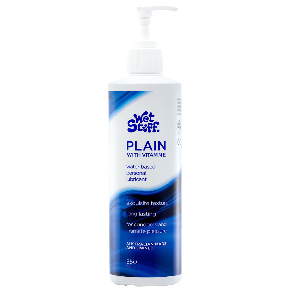 Wet Stuff Plain Enriched With Vitamin E – Water-Based Lubricant > Lube > Water Based - Tophatter Daily Deals