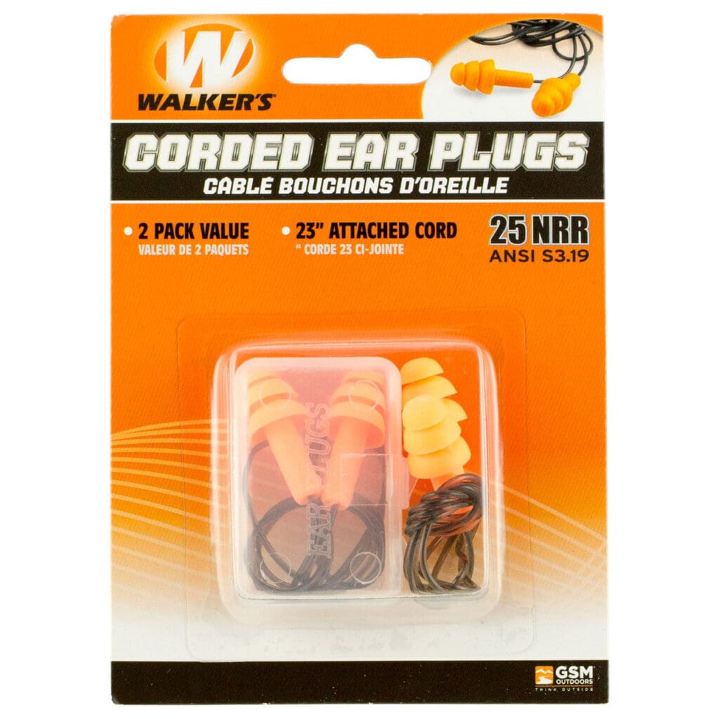 Corded Ear Plugs – 2 Pack - Tophatter Daily Deals
