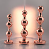 Gender X Gold Digger Set – Metallic Butt Plugs Set of Three Sizes > Anal Range > Butt Plug Kits - Tophatter Daily Deals