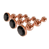 Gender X Gold Digger Set – Metallic Butt Plugs Set of Three Sizes > Anal Range > Butt Plug Kits - Tophatter Daily Deals