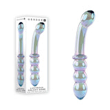 Gender X Lustrous Galaxy Wand – 18.5 cm Double-Ended Glass Massager > Glass > Dildos - Tophatter Daily Deals