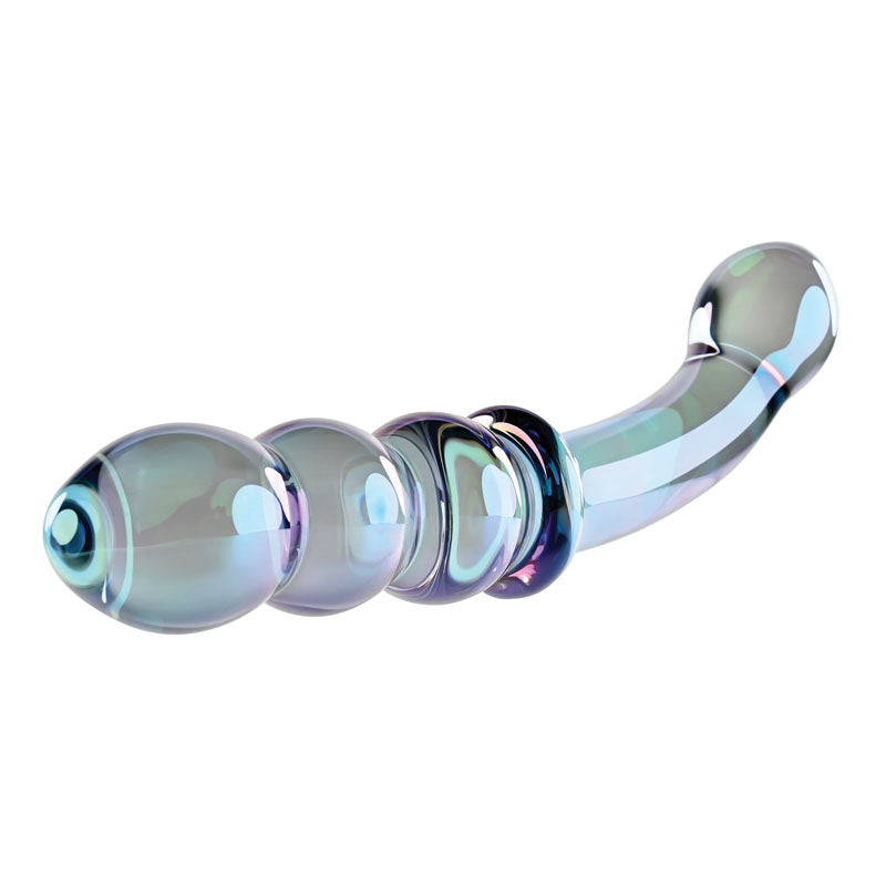 Gender X Lustrous Galaxy Wand – 18.5 cm Double-Ended Glass Massager > Glass > Dildos - Tophatter Daily Deals
