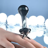 Gender X Blow Pop (Black) – Glass Butt Plug > Glass > Toys - Tophatter Daily Deals