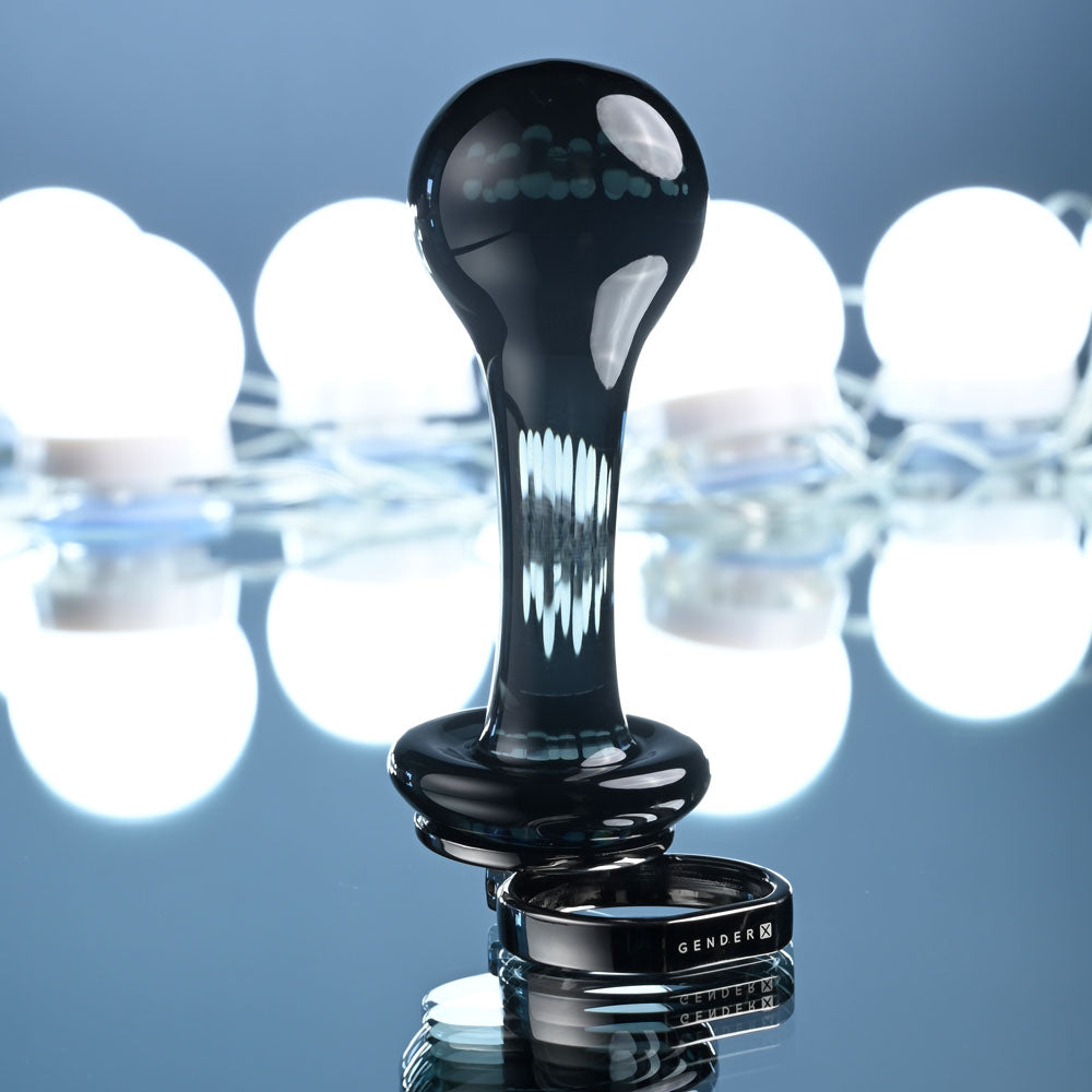 Gender X Blow Pop (Black) – Glass Butt Plug > Glass > Toys - Tophatter Daily Deals