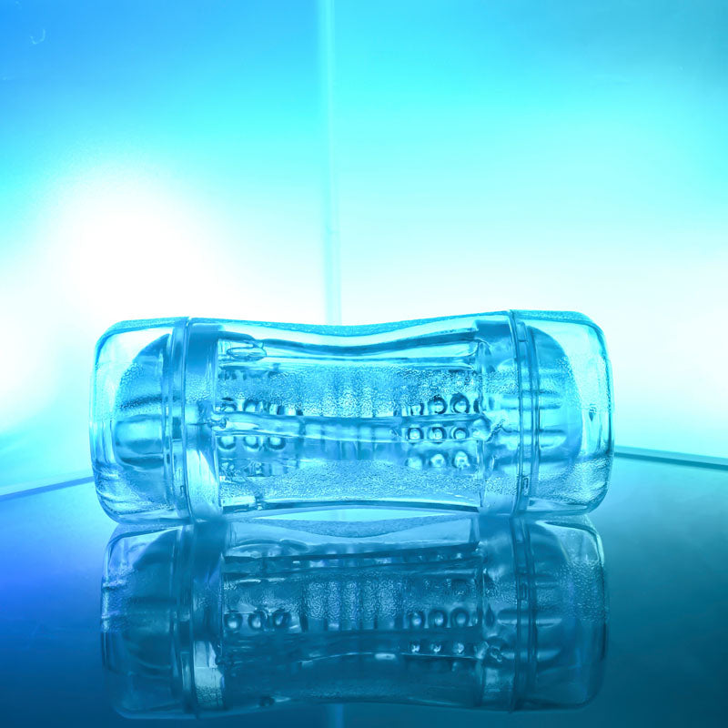Gender X Double Fantasy – Dual-Ended Transparent Stroker > Sex Toys For Men > Masturbators Cup - Tophatter Daily Deals