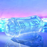 Gender X Double Fantasy – Dual-Ended Transparent Stroker > Sex Toys For Men > Masturbators Cup - Tophatter Daily Deals