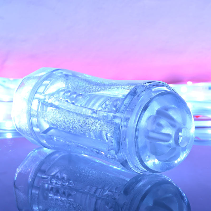 Gender X Double Fantasy – Dual-Ended Transparent Stroker > Sex Toys For Men > Masturbators Cup - Tophatter Daily Deals
