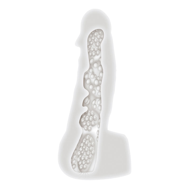 Gender X Stroke and Poke 8 Inch Stroker Dong > Sex Toys For Men > Masturbators > Vibrating - Tophatter Daily Deals