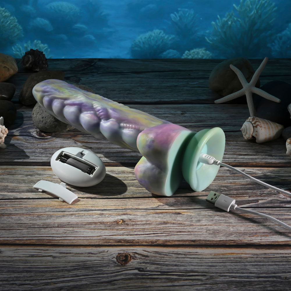 Gender X Monster's Ball – USB Rechargeable Vibrating and Thrusting Dildo > Dildos > Thrusting Dildos - Tophatter Daily Deals
