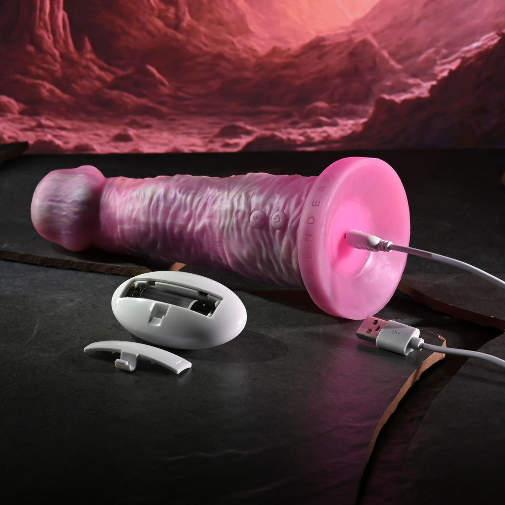 Gender X Whimsical – USB Rechargeable Vibrating Fantasy Dildo With Wireless Remote > Dildos > Fantasy - Tophatter Daily Deals