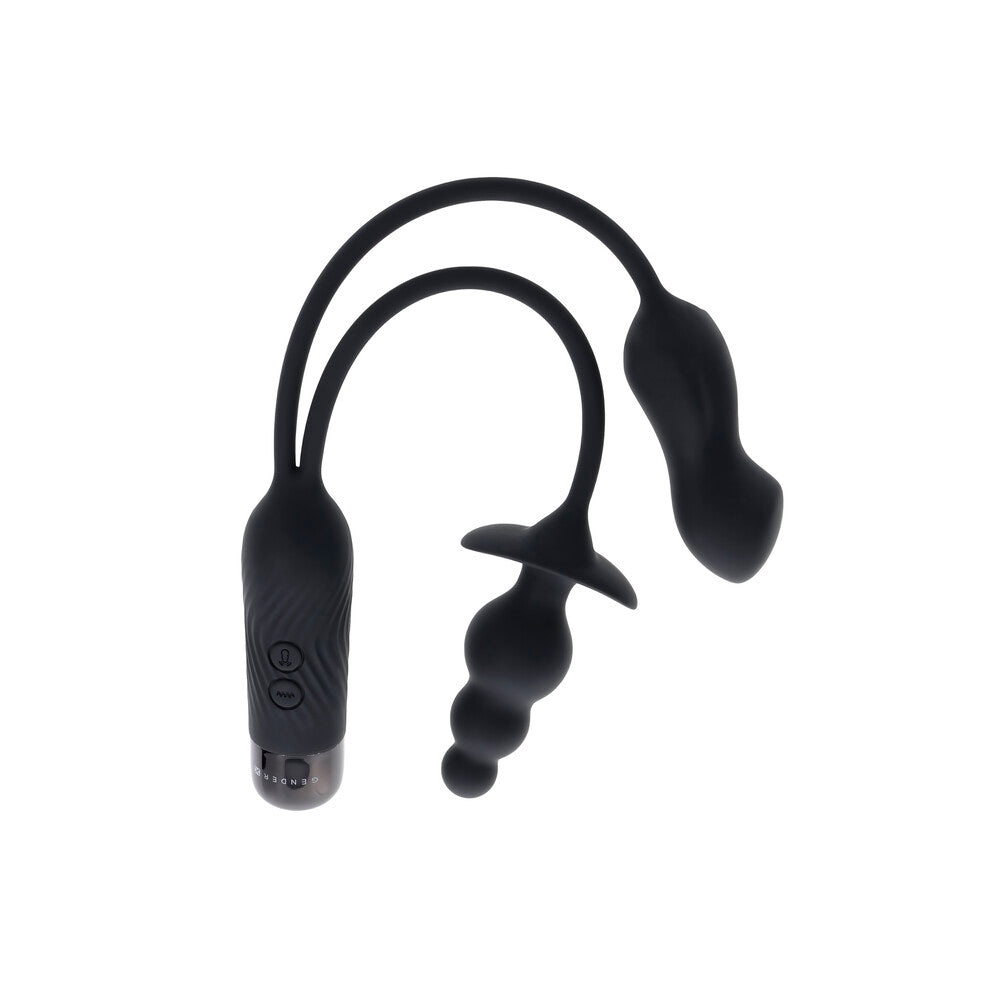 Gender X Double My Pleasure – Rechargeable Dual Motor Vibrator > Vibrators > Unconventional - Tophatter Daily Deals