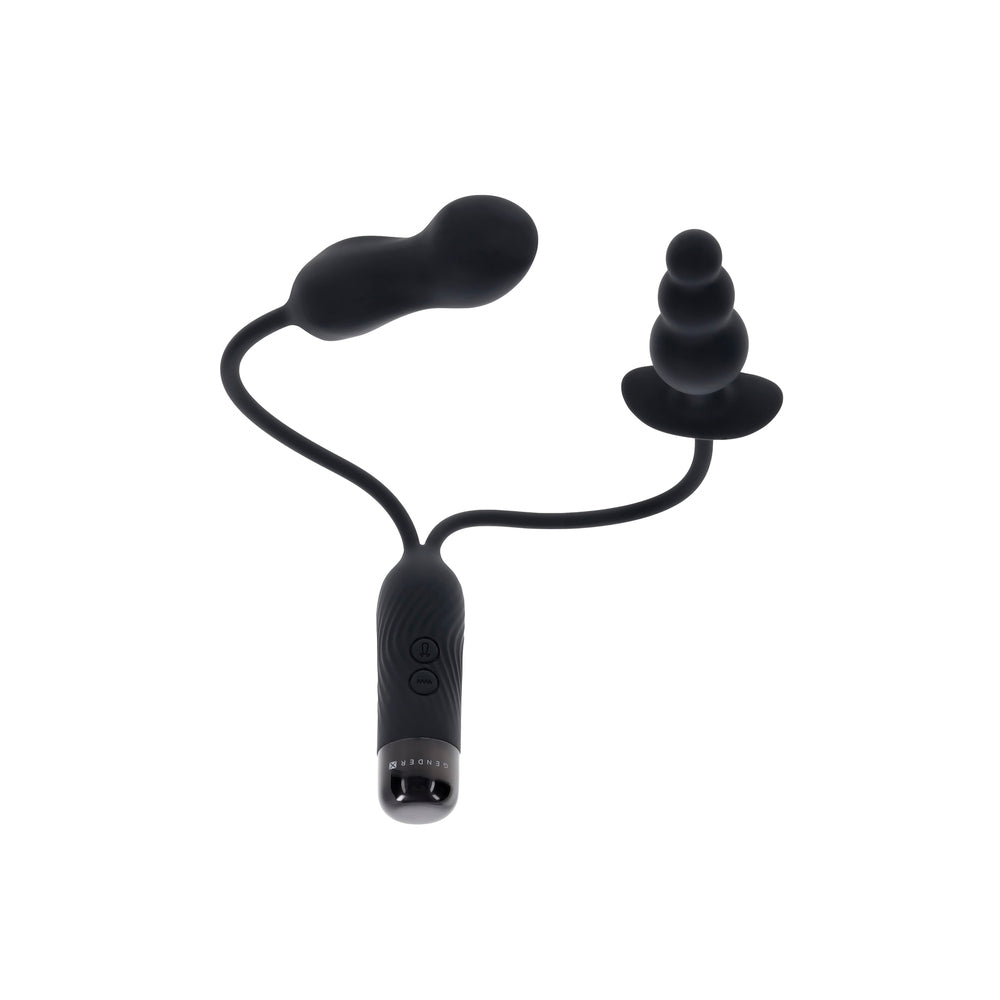 Gender X Double My Pleasure – Rechargeable Dual Motor Vibrator > Vibrators > Unconventional - Tophatter Daily Deals