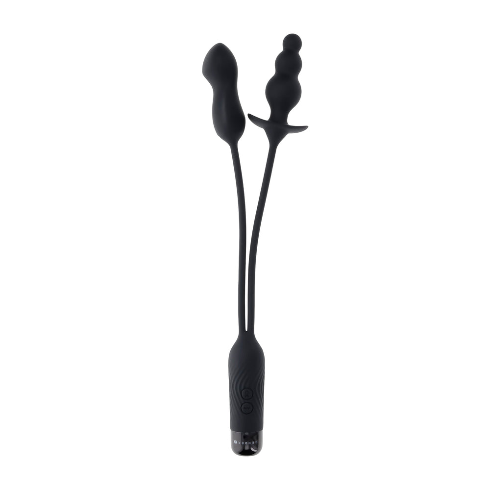 Gender X Double My Pleasure – Rechargeable Dual Motor Vibrator > Vibrators > Unconventional - Tophatter Daily Deals