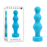 Gender X PLUGGED UP Beaded Vibrator 13.6cm Waterproof > Anal Range > Vibrating Butt Plugs - Tophatter Daily Deals