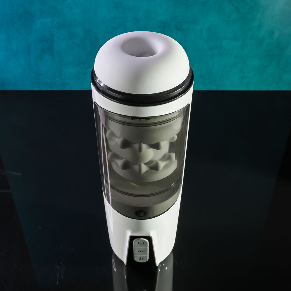 Gender X GET YOUR STROKE ON 13.3cm Vibrating Stroker > Sex Toys For Men > Masturbators Premium - Tophatter Daily Deals