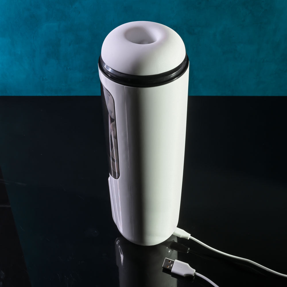 Gender X GET YOUR STROKE ON 13.3cm Vibrating Stroker > Sex Toys For Men > Masturbators Premium - Tophatter Daily Deals