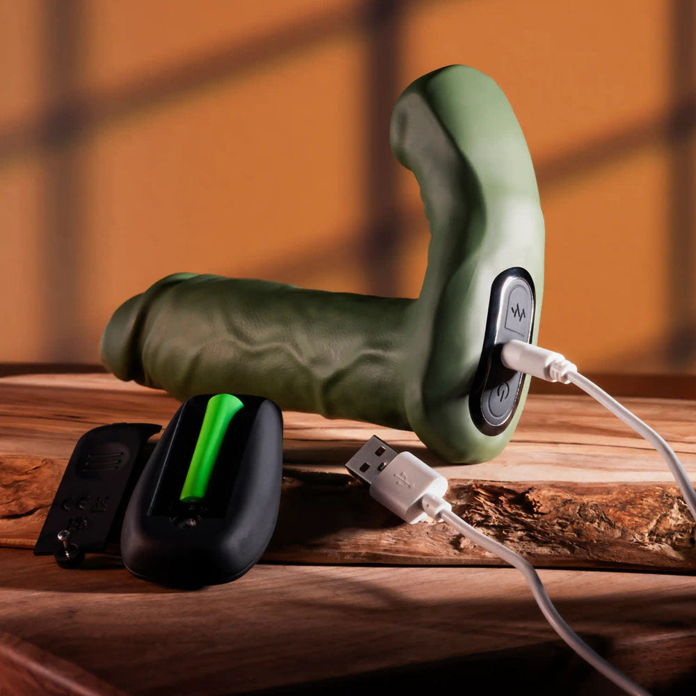 Gender X THE HUNK 15.2 cm Thrusting Vibrator with Remote > Sex Toys > Couples Toys - Tophatter Daily Deals