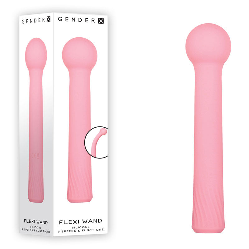 Gender X Flexi Wand – USB Rechargeable 16.6 cm Vibrator > Vibrators > Standard Vibrators - Tophatter Daily Deals