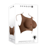 Gender X Undergarments Plate C Cup Dark Silicone Enhancements > Gender > Bodywear - Tophatter Daily Deals