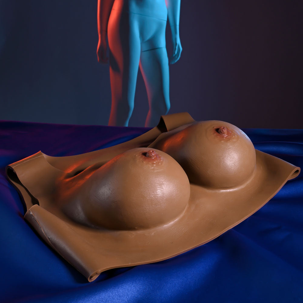 Gender X Undergarments Plate C Cup Dark Silicone Enhancements > Gender > Bodywear - Tophatter Daily Deals