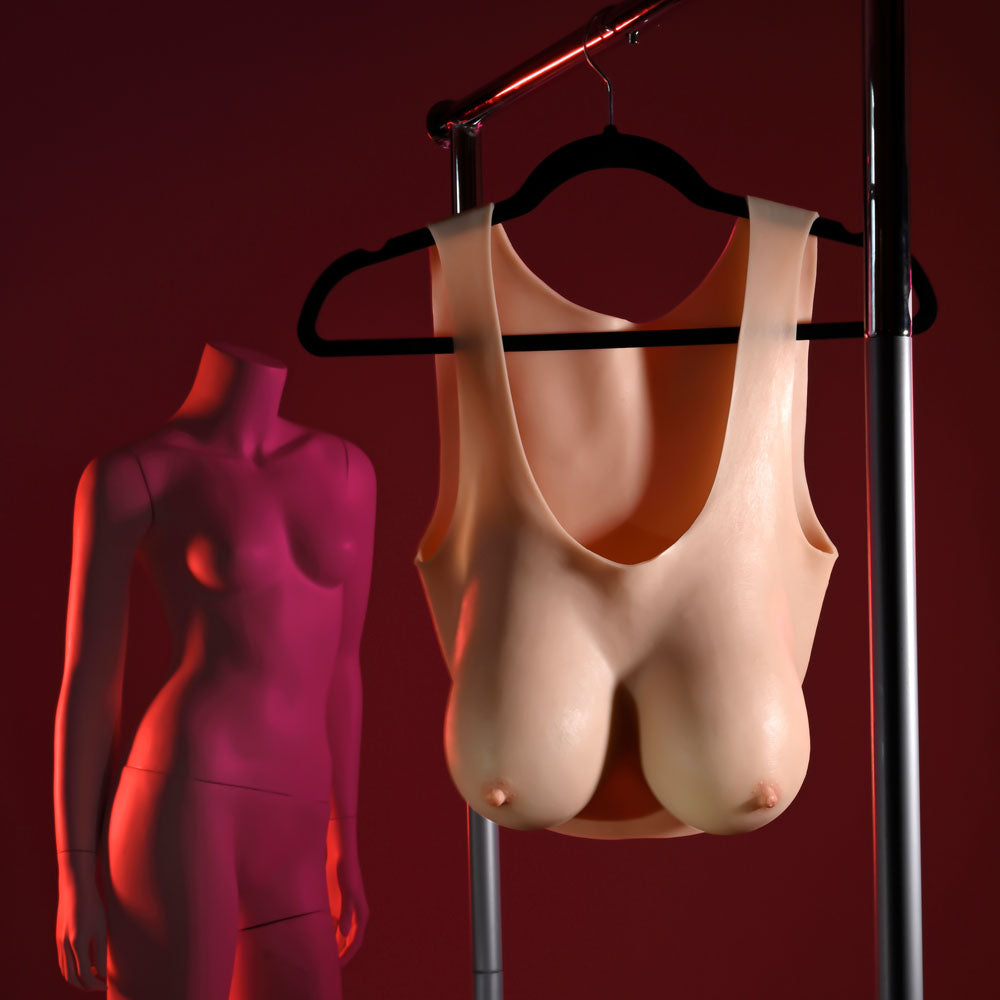 Gender X Plate D-Cup (Light) – Wearable Lifelike D-Cup Breast Enhancements > Gender > Bodyforms - Tophatter Daily Deals