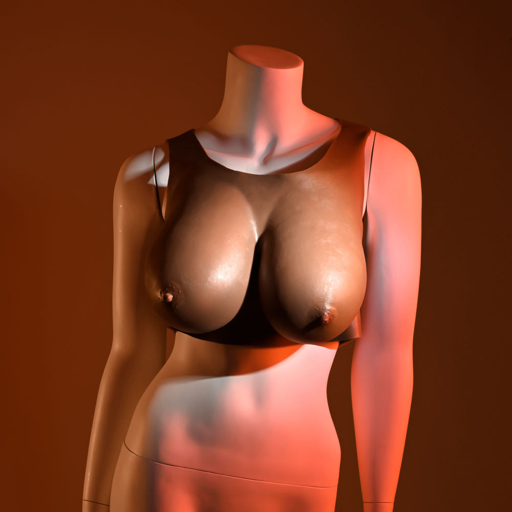 Gender X Undergarments Plate E-Cup Dark Wearable Breasts > Gender > Bodywear - Tophatter Daily Deals