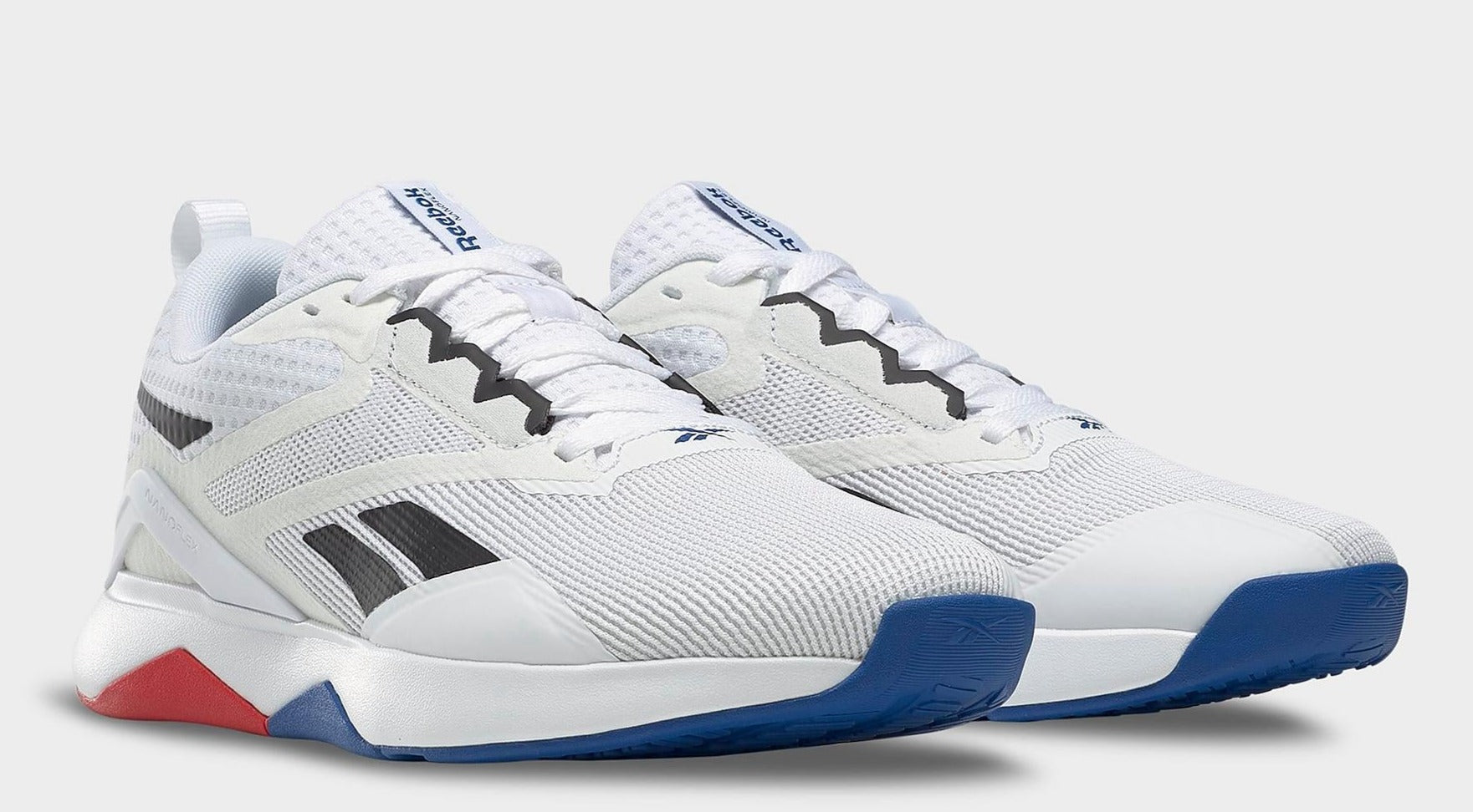 Reebok Men's Nanoflex Tr 2.0 Shoes - Ftwwht/Cdgry6/Cblack Ftwwht Cdgry6 Cblack Footwear - Tophatter Daily Deals
