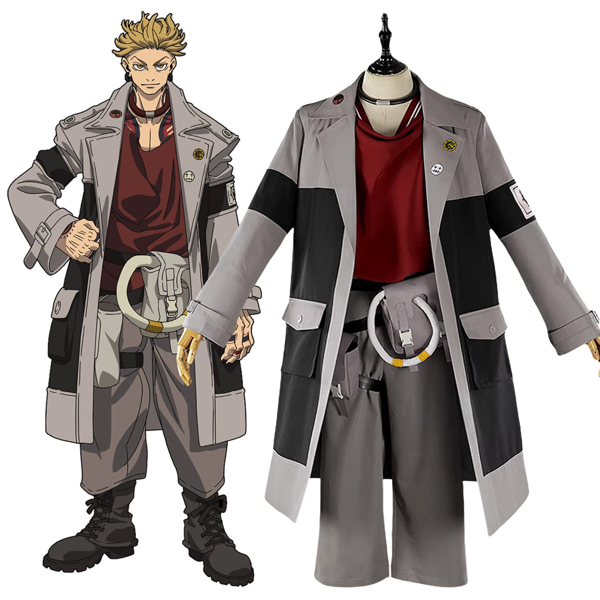 Gachiakuta Enjin Cosplay Costume Costume - Tophatter Daily Deals