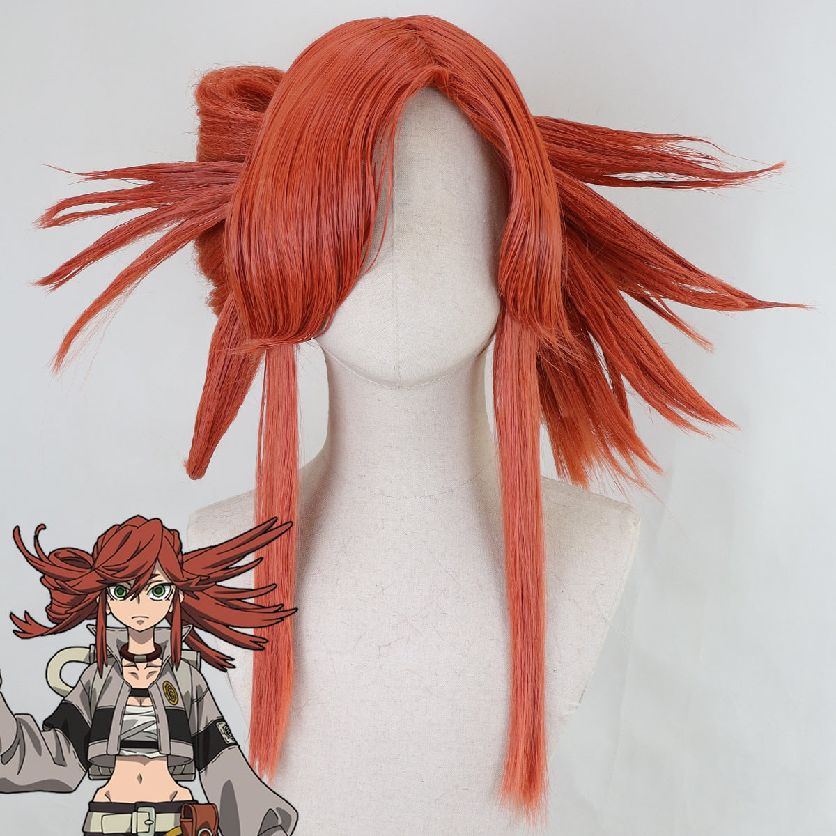 Gachiakuta Riyo Reaper Red Cosplay Wig Wig - Tophatter Daily Deals