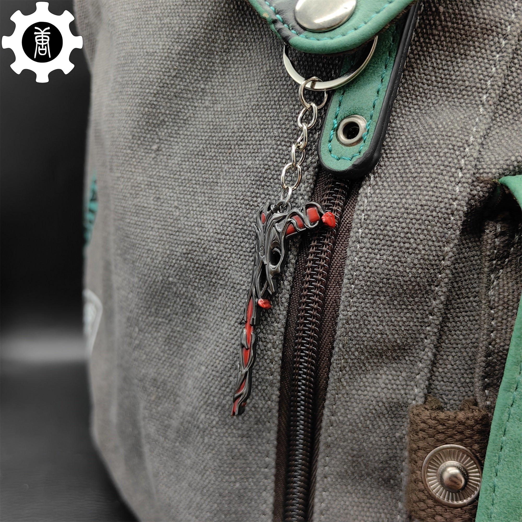 Metal Gaia's Vengeance Ghost Gun Tiny KeyChain Pendant - Tophatter Daily Deals