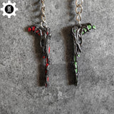 Metal Gaia's Vengeance Ghost Gun Tiny KeyChain Pendant - Tophatter Daily Deals