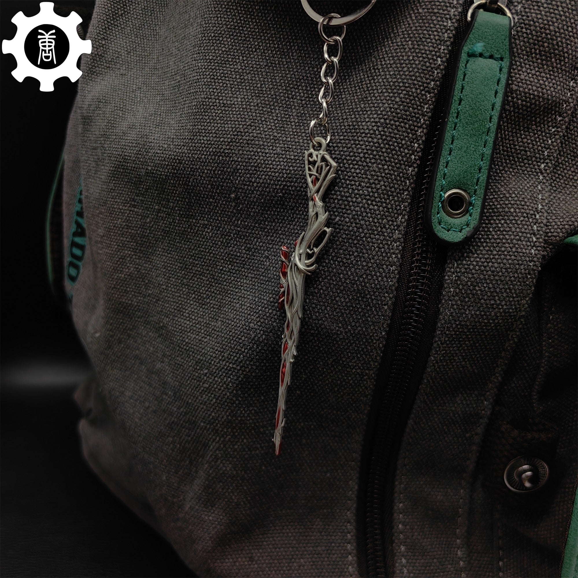 Mini Gaia's Vengeance Marshal Gun Keychain Metal Pendant - Tophatter Daily Deals