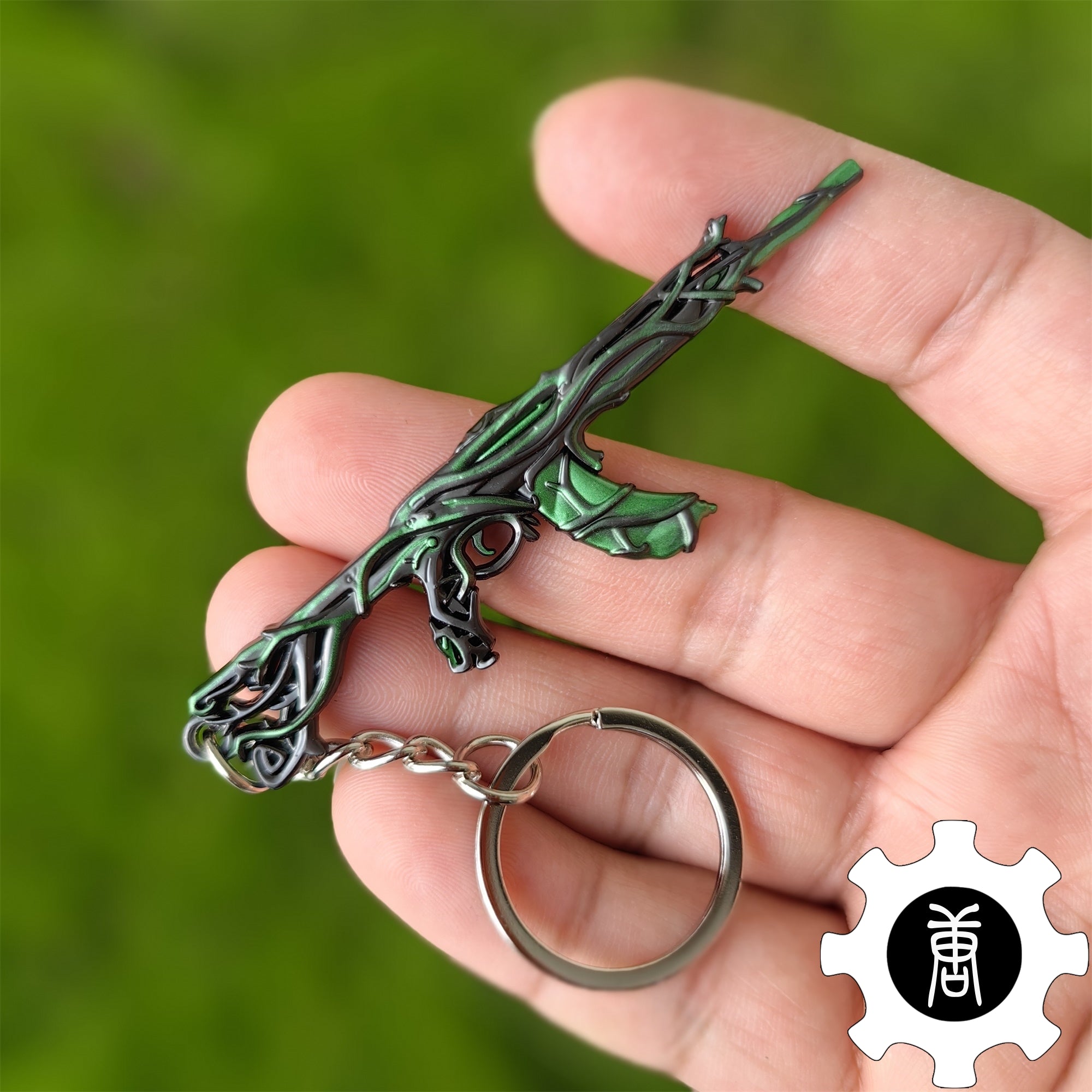 Gaia's Vengeance Vandal Keychain Gamer Gift 3 Colors Option Green - Tophatter Daily Deals