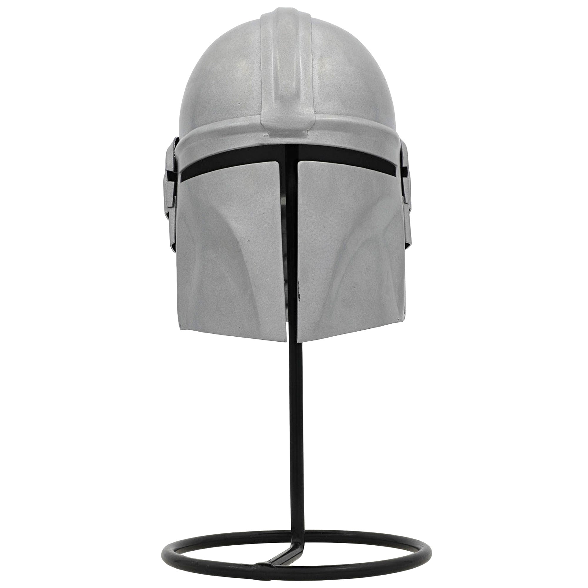 Miniature Galactic Bounty Hunter Helmet Display with Stand Helmet - Tophatter Daily Deals