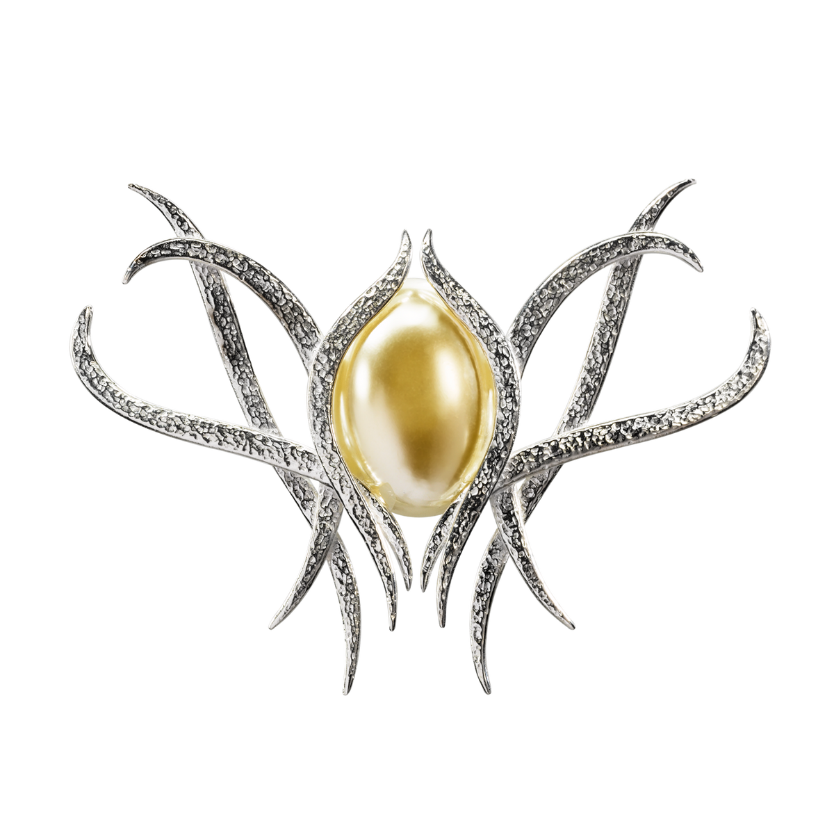 The Hobbit - Officially Licensed Galadriel's Brooch (Silver Plated) Brooch - Tophatter Daily Deals
