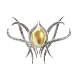 The Hobbit - Officially Licensed Galadriel's Brooch (Silver Plated) Brooch - Tophatter Daily Deals