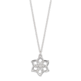 The Hobbit - Galadriel Flower Sterling Silver Necklace Necklace - Tophatter Daily Deals