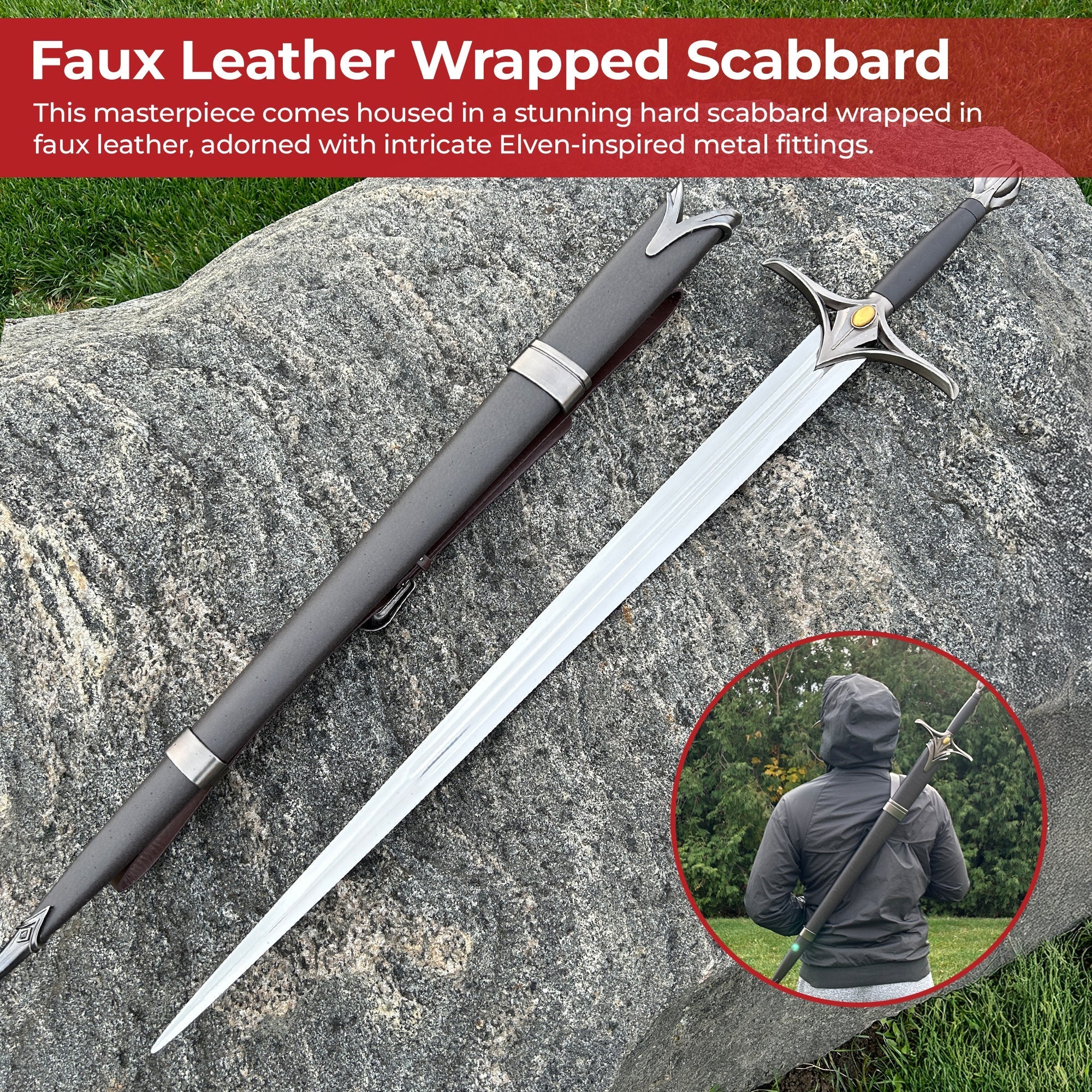Galadriel’s Elven Blade The Warrior's Grace Swords - Tophatter Daily Deals