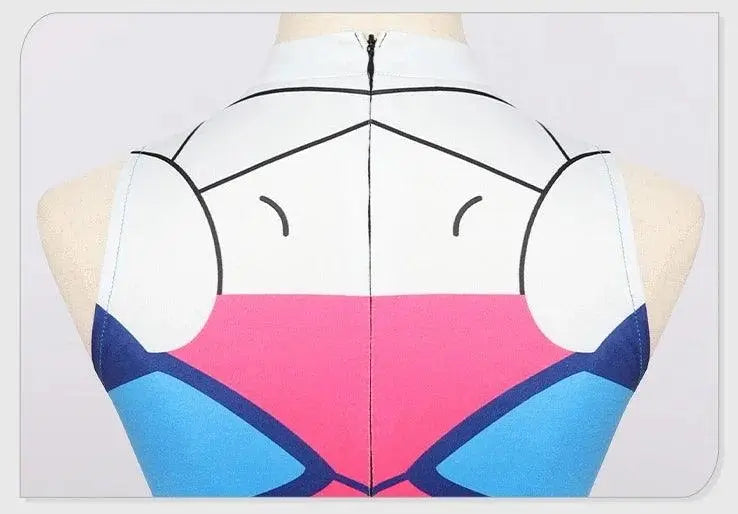 Game DVA Jumpsuit Printed Sexy Swimsuit Cosplay Costume Women Anime Swimsuit Sexy Lingerie Bathing Suit Halloween Costumes - Tophatter Daily Deals