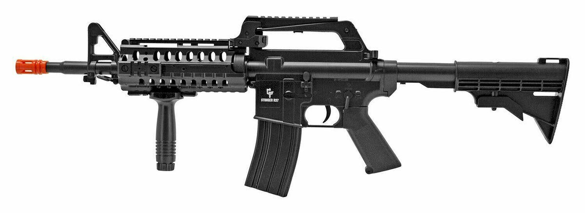 Game Face Spring Powered AR-15 350 FPS & 1911 Handgun Airsoft Kit Airsoft-SpringRifle - Tophatter Daily Deals