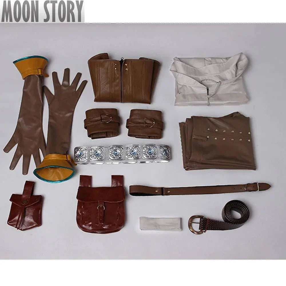 Game Witcher 3 Wild Hunt Cirilla Cosplay Costume Heroine Suit Full Set With Shoes - Tophatter Daily Deals