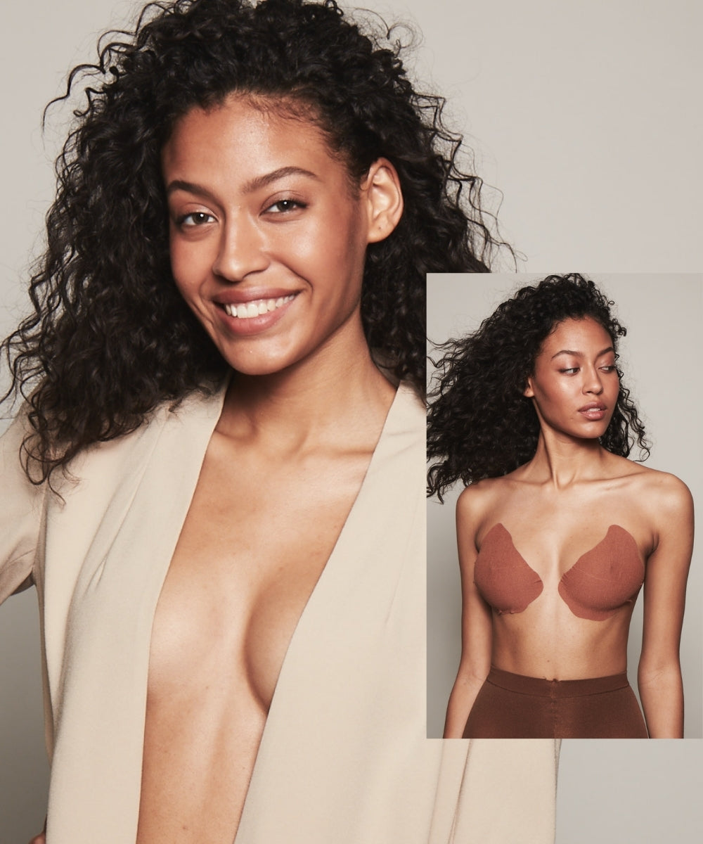NOOD Game Changer Lift & Shape Bra Sticky Bra - Tophatter Daily Deals