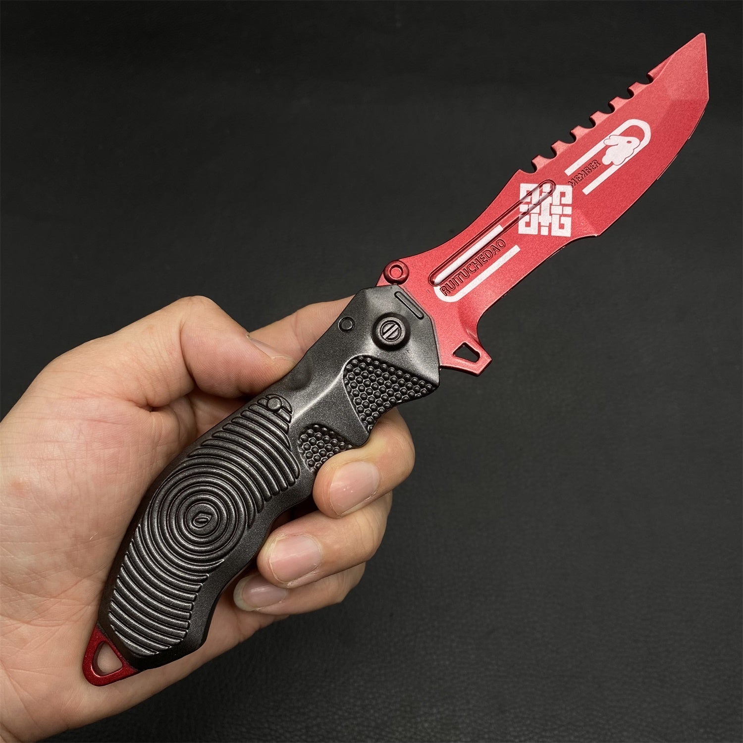 Arena Breakout Game Knife Metal Replica For Collection Foldable Rabbit Knife - Tophatter Daily Deals