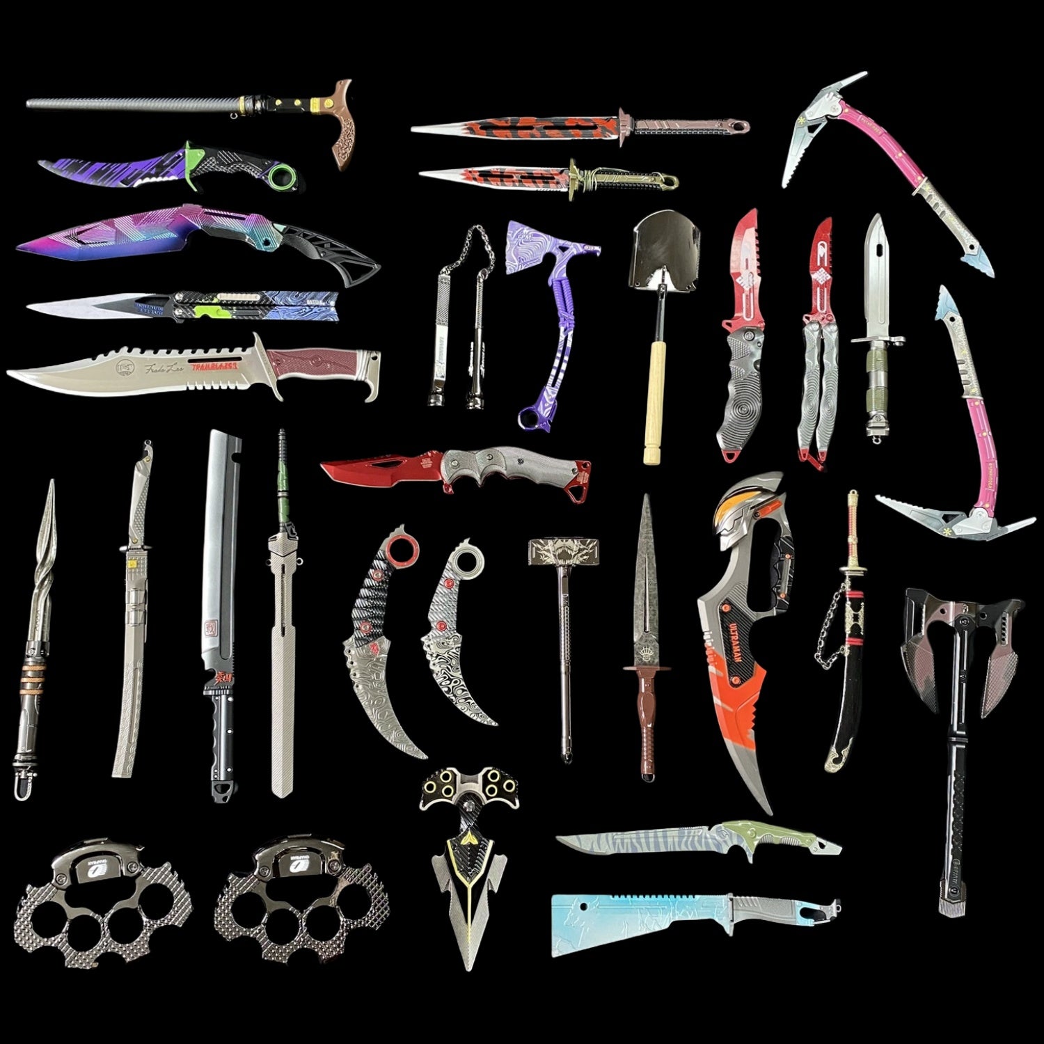 Arena Breakout Game Knife Metal Replica For Collection - Tophatter Daily Deals