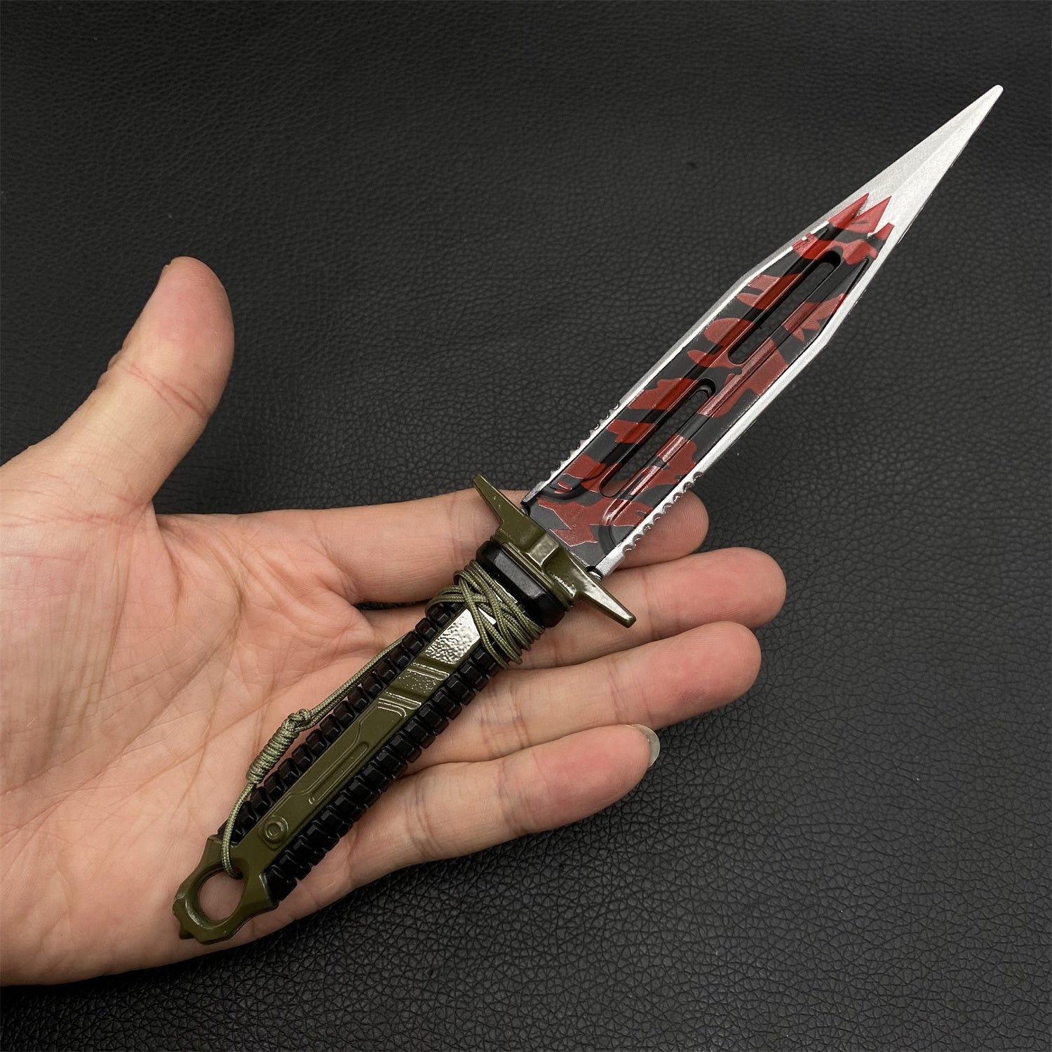 Arena Breakout Game Knife Metal Replica For Collection Victory Army Knife 21CM - Tophatter Daily Deals