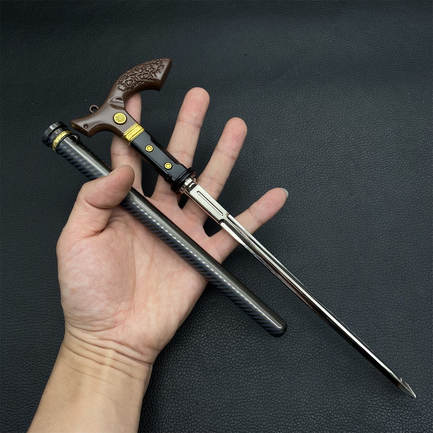 Arena Breakout Game Knife Metal Replica For Collection Judicial Staff Sword - Tophatter Daily Deals