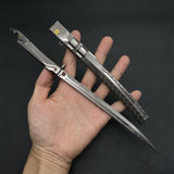 Arena Breakout Game Knife Metal Replica For Collection Embroidered Spring Knife - Tophatter Daily Deals