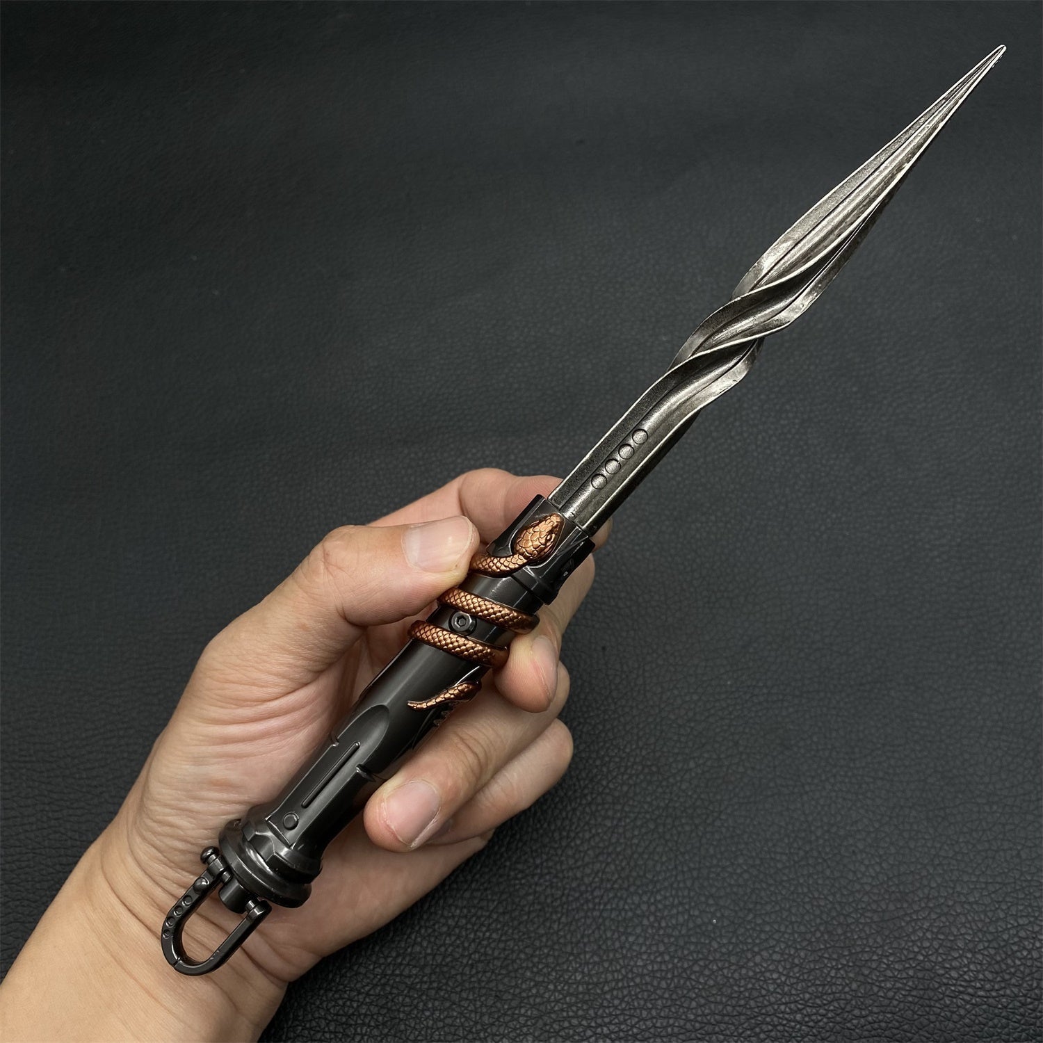 Arena Breakout Game Knife Metal Replica For Collection Serrated Armor-Piercing Dagger - Tophatter Daily Deals