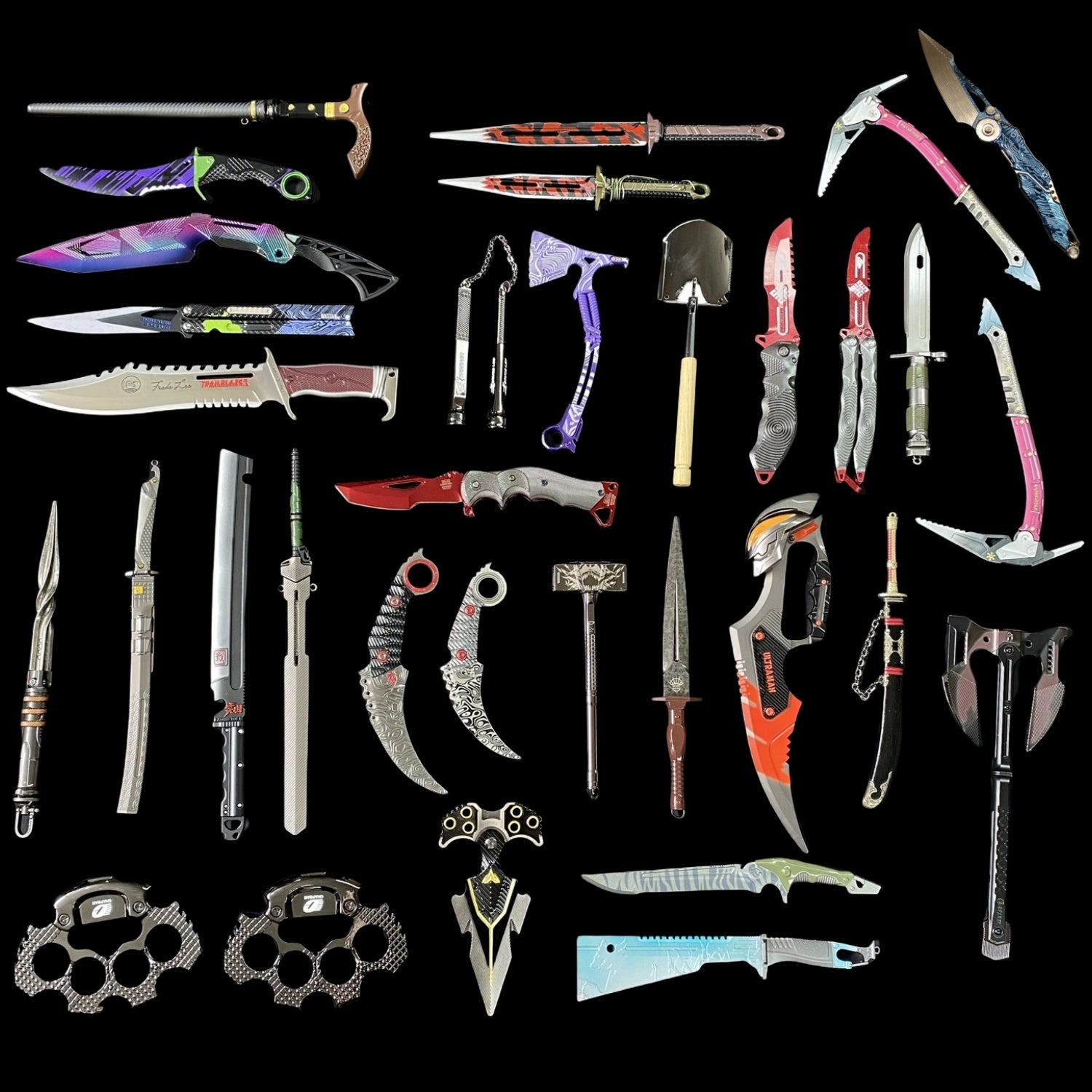 Arena Breakout Game Knife Metal Replica For Collection - Tophatter Daily Deals